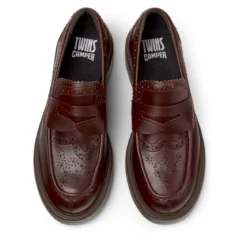 Camper Mokassins Dean Twins mittel-braun Bootsschuhe