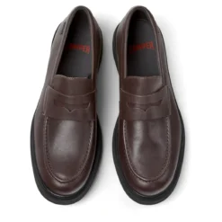 Camper Mokassins Norman dunkel-braun Schnürschuhe