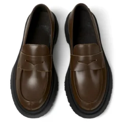 Camper Mokassins Walden mittel-braun Schnürschuhe