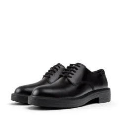 Camper Schnürschuhe Dean schwarz Schnürschuhe
