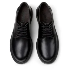 Camper Schnürschuhe Dean schwarz Schnürschuhe