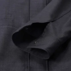 Canali Jacke aus Wolle blau Übergangsjacke