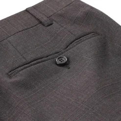 Canali Zweiteiliger Regular-Fit Anzug Kei braun Hosenanzug