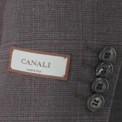Canali Zweiteiliger Regular-Fit Anzug Kei braun Hosenanzug
