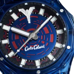 Carlo Colucci Quarzuhr CC501-1 blau Quarzuhr