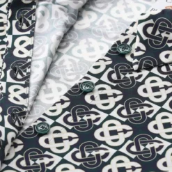 Casablanca Blusenkleid in Maxi-Länge grün Maxikleid