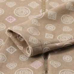 Casablanca Kapuzenjacke aus Schurwolle braun Daunenjacke