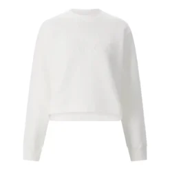 Casablanca Pullover aus Baumwolle & Kaschmir weiß