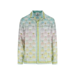 Casablanca Seidenhemd mit Muster Multicolor Hemd