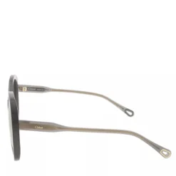 Chloé CH0081S-001 55 Woman Bio Acetat Grey-Brown Sonnenbrille