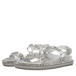 Christian Louboutin Pyrabizz Sandal Silver Sandalen