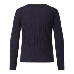 Cinque Strickjacke aus Viskose-Stretch weiß Strickjacke