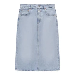 Closed Midi-Jeans-Rock blau Jeansrock