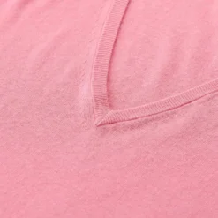Closed Shirt aus Leinen & Baumwolle pink T-Shirt