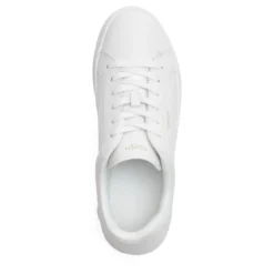 Coach High Line Leather Sneaker Optic White Low-Top-Sneaker
