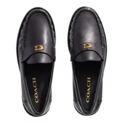 Coach Jolene Leather Loafer black Loafer