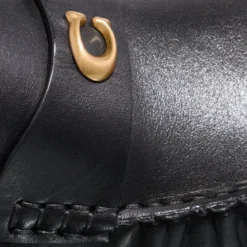 Coach Jolene Leather Loafer black Loafer