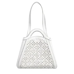 Coccinelle Coccinelle Amalia Cow.Per. Blanco Shopper