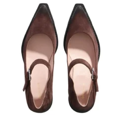 Coccinelle Coccinelleconnie Suede Vi Brunette Mary Janes