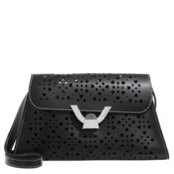 Coccinelle Coccinelle Dew Cow.Perf. Noir Schultertasche