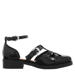 Coccinelle Coccinelle Sam Shiny Noir Sandalen