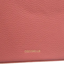 Coccinelle Tebe Pink Clay Camera Bag