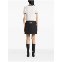 Courrèges Fitted White T-Shirt White T-Shirt