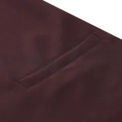 Courrèges Midikleid mit Vinylkragen rot Minikleid