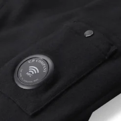 CP Company Overshirt aus Baumwoll-Mix schwarz Übergangsjacke
