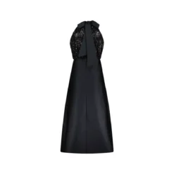 Dea Kudibal Abendkleid Monrie mit Pailletten Schwarz Abendkleid