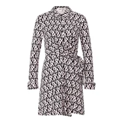 Diane von Furstenberg Midi-Kleid Didi mit Muster pink Midikleid