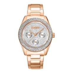 DKNY Quarzuhr Chambers Multi Glitz rose Quarzuhr