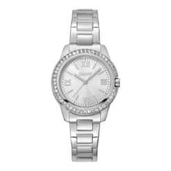 DKNY Quarzuhr Evening silber Quarzuhr
