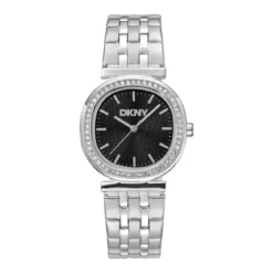 DKNY Quarzuhr Evening silber Quarzuhr