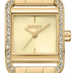 DKNY Quarzuhr Mini Square Watch Set gold Quarzuhr