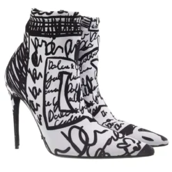 Dolce&Gabbana Ankle Boots Jersey Multicolor Stiefeletten