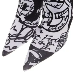 Dolce&Gabbana Ankle Boots Jersey Multicolor Stiefeletten