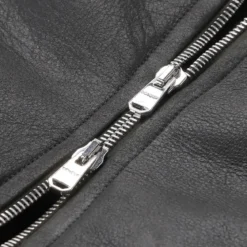 Dondup Fliegerjacke aus Lammleder grau Übergangsjacke