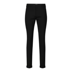 Dondup Klassische Stoffhose schwarz Stoffhose