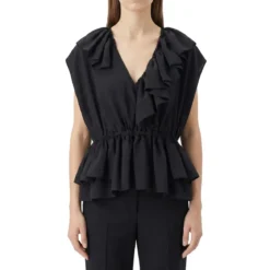 Dries Van Noten Blusenshirt Cally schwarz Bluse