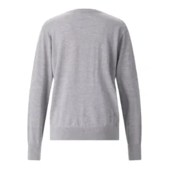Dries Van Noten Pullover aus Wolle grau Pullover