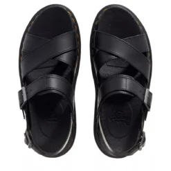 Dr. Martens Voss II Quad Black Riemchensandalen