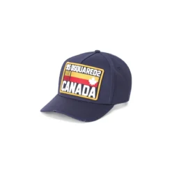 Dsquared2 Cap mit Stickerei blau Hut