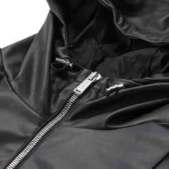 Dsquared2 Jacke aus Kunstleder schwarz Lederjacke