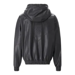 Dsquared2 Jacke aus Kunstleder schwarz Lederjacke