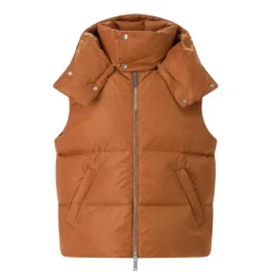Dsquared2 Steppweste mit Daunen orange Übergangsjacke