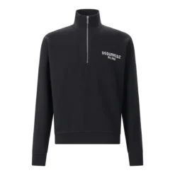 Dsquared2 Troyer aus Baumwolle schwarz