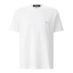 Dsquared2 T-Shirt mit Logo weiß T-Shirt