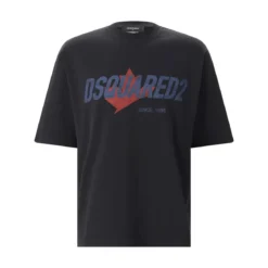 Dsquared2 T-Shirt Rider aus Baumwolle weiß T-Shirt
