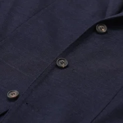 Eleventy Sakko aus Baumwollmix blau Anzugjacke